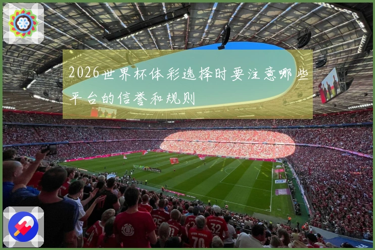 2026世界杯体彩选择时要注意哪些平台的信誉和规则