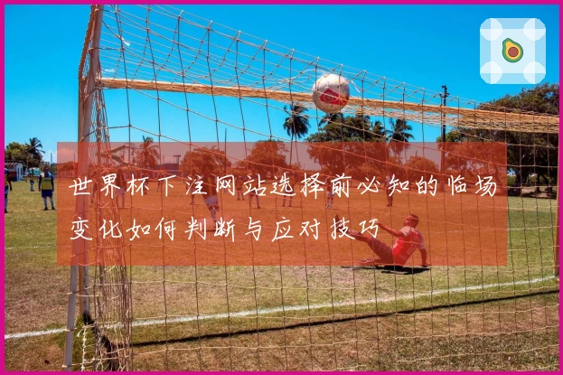 世界杯下注网站选择前必知的临场变化如何判断与应对技巧