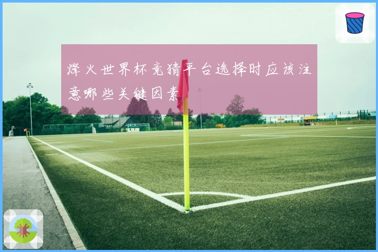 烽火世界杯竞猜平台选择时应该注意哪些关键因素