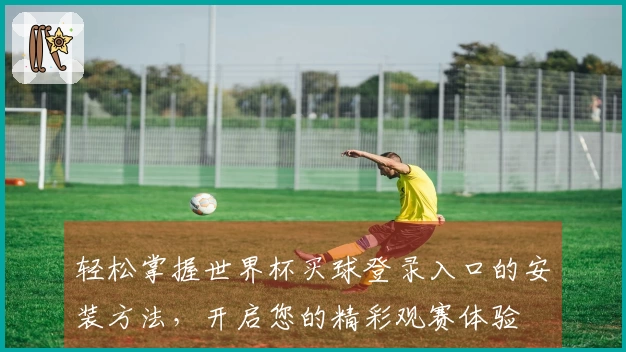 轻松掌握世界杯买球登录入口的安装方法，开启您的精彩观赛体验